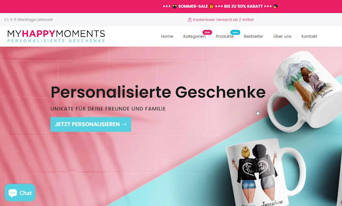 create a shopify print on demand and personalized gifts store