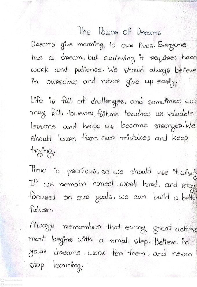 write beautiful english handwriting and calligraphy
