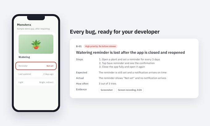 do ios app testing and QA to find bugs before your users do