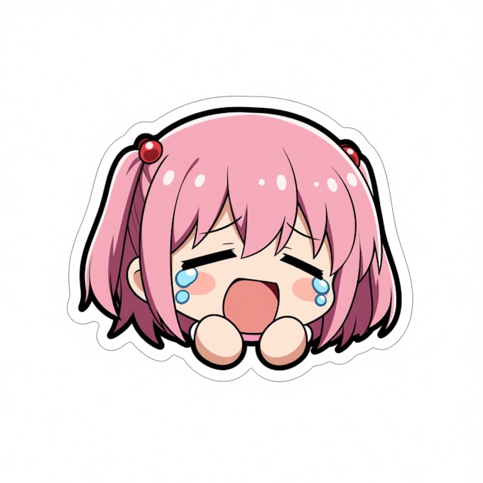 create cute chibi anime emotes for twitch and discord