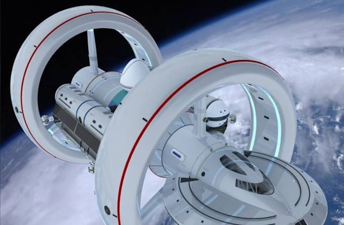 create custom 3d spaceship models for sci fi games and cinematic projects