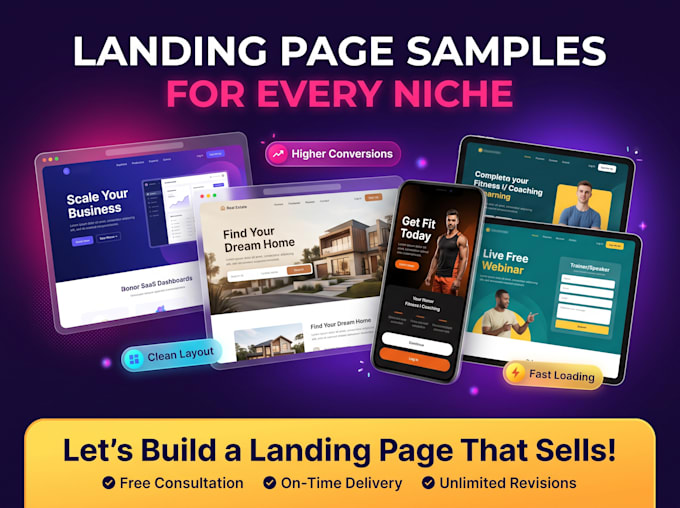 design a high converting landing page with elementor