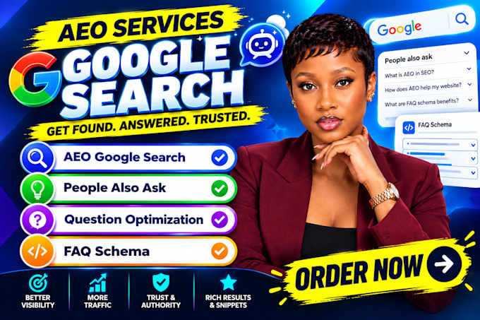 do aeo google search, people also ask, question optimization, faq schema service