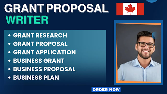 write a canada grant, grant application, grant proposal, nonprofit grant