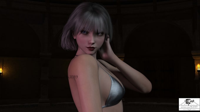 create cinematic 3d scenes and comic renders in daz studio
