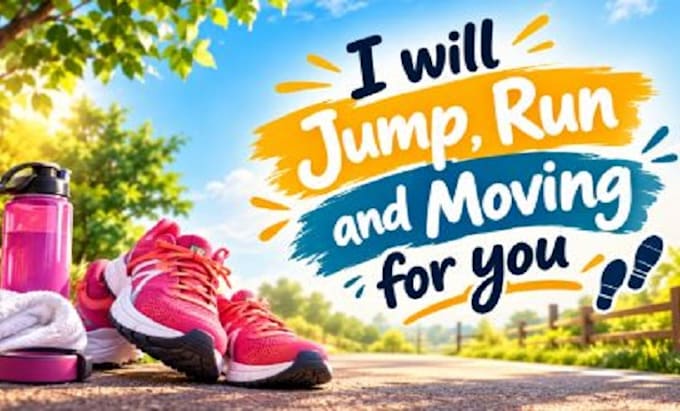 do running and jumping picture for you