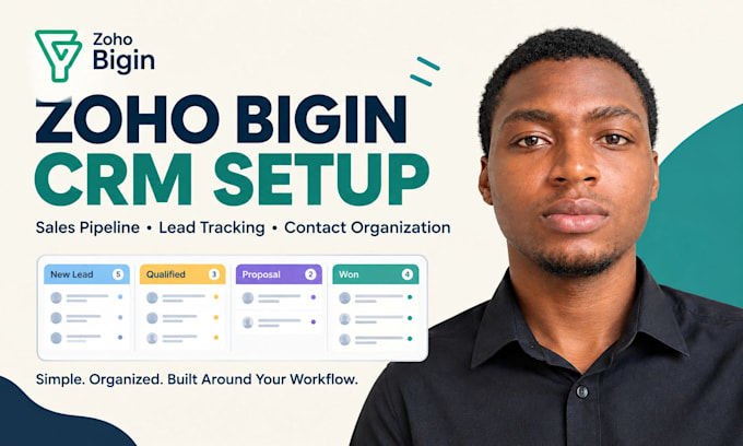 set up your zoho bigin CRM sales pipeline