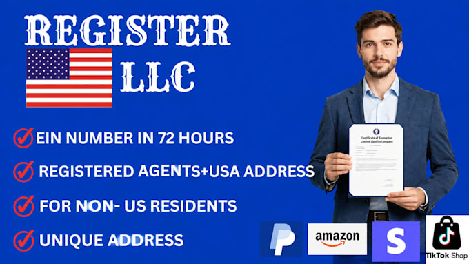 register US llc registration and ein application
