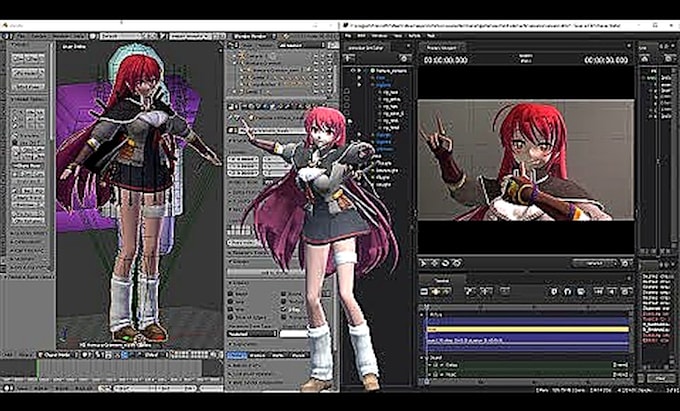 adjust, fix, and improve your 3d models for animation and games