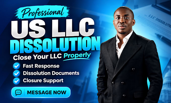 dissolve your US llc, prepare llc dissolution and business