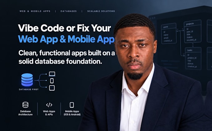 vibe code or fix your custom ai website or web app and mobile app
