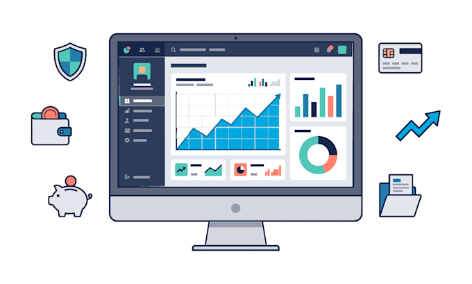 design modern e commerce vector icon set