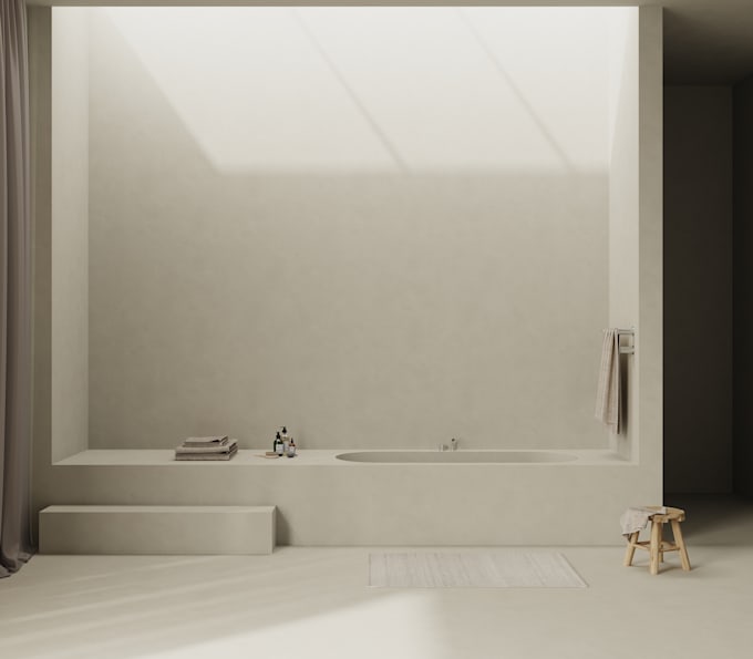 design and render minimalist luxury interiors
