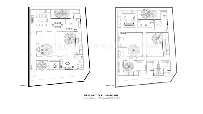 draw professional 2d architectural floor plans and layouts