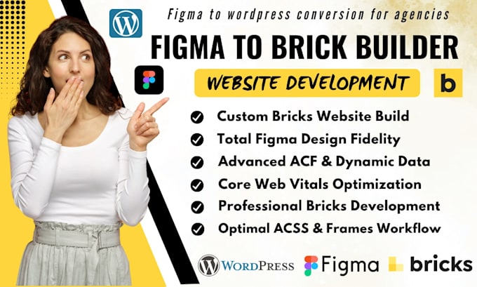 convert figma to bricks builder for a fast loading pixel perfect wordpress site