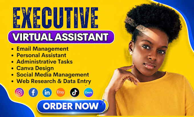 be administrative assistant etsy virtual assistant