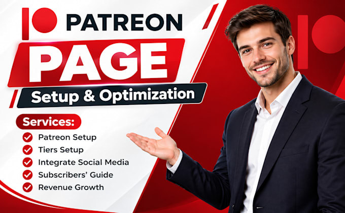 do high converting patreon page setup for creators