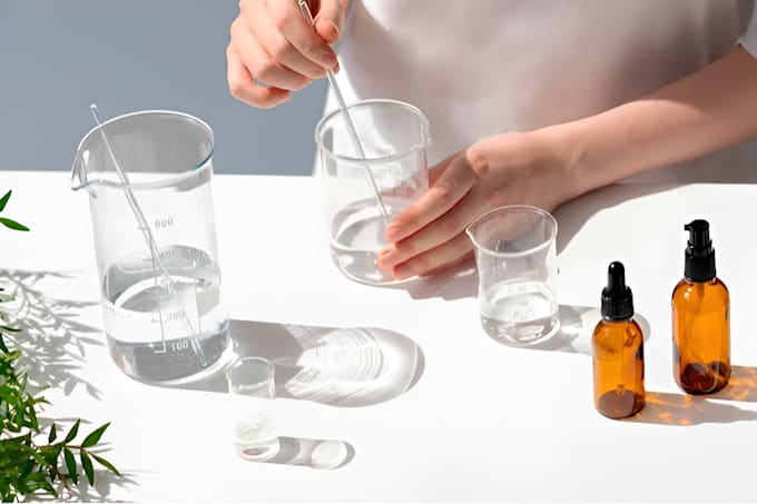 develop formulations for natural cosmetic products