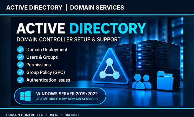 configure windows server, active directory, dns and dhcp