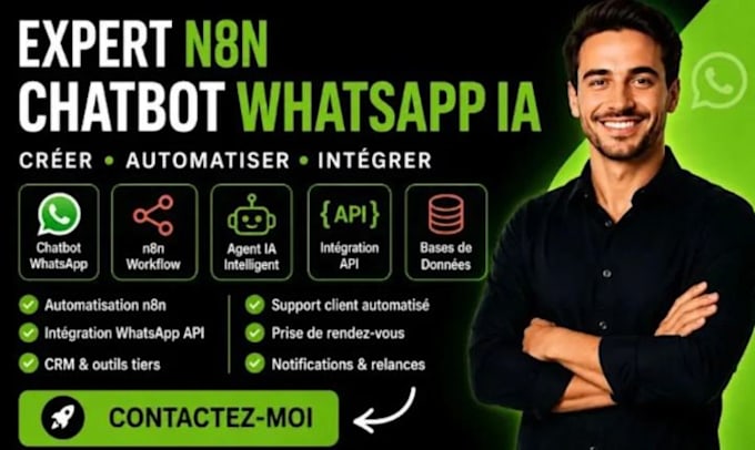 n8n whatsapp automation whatsapp API integration n8n whatsapp chatbot n8n agent