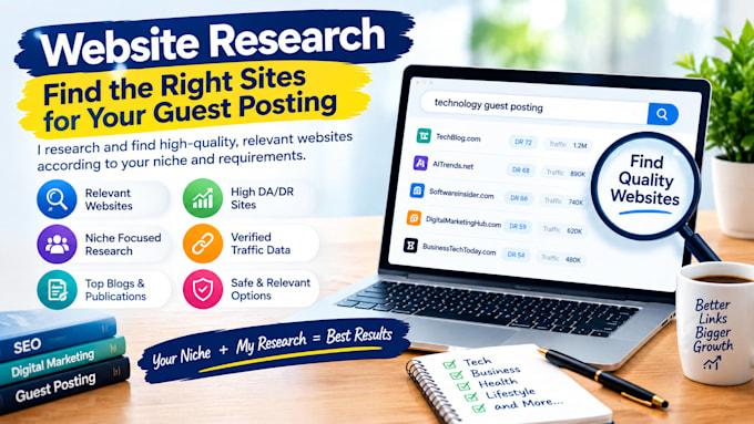 provide guest posting and link building services