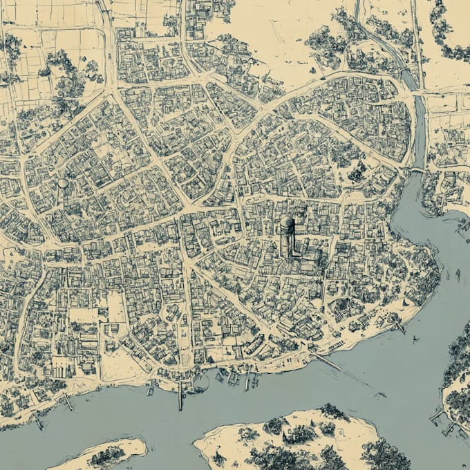 design a custom dnd battle map for vtt or tabletop