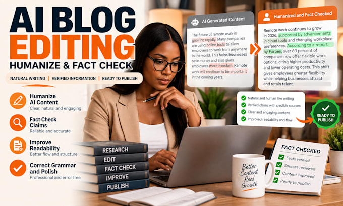 ai will humanize and fact check ai blog posts