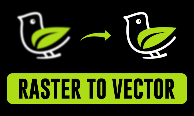 recreate logo or image to vector