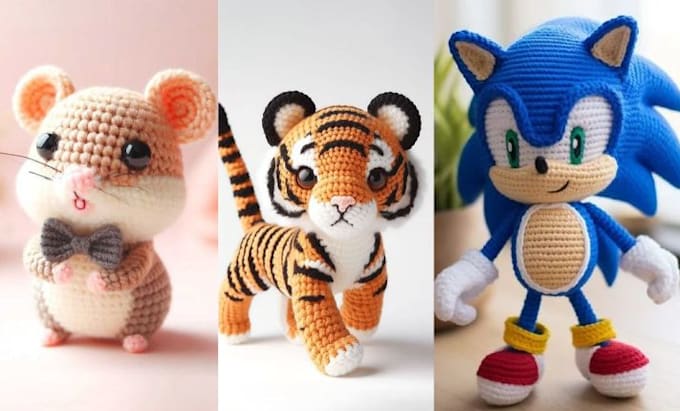 write a detailed amigurumi crochet pattern with picture and video tutorial etsy