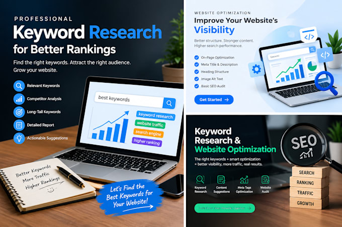 seo keyword research and website optimization