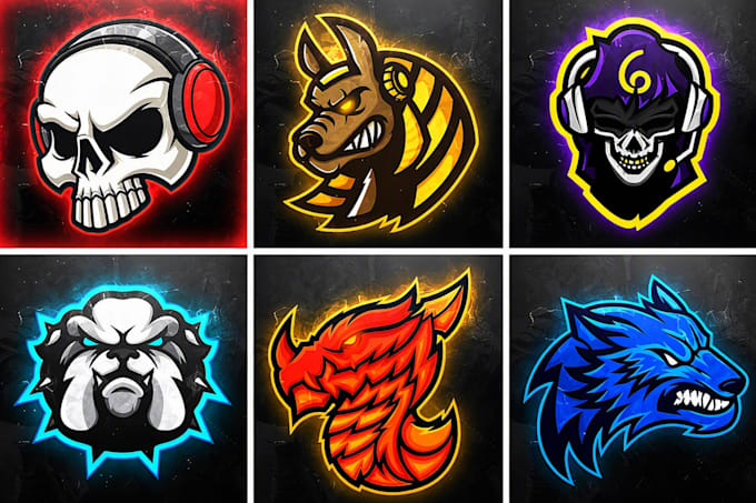 design a custom gaming and mascot logo