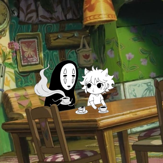 draw custom anime chibi emotes and stickers