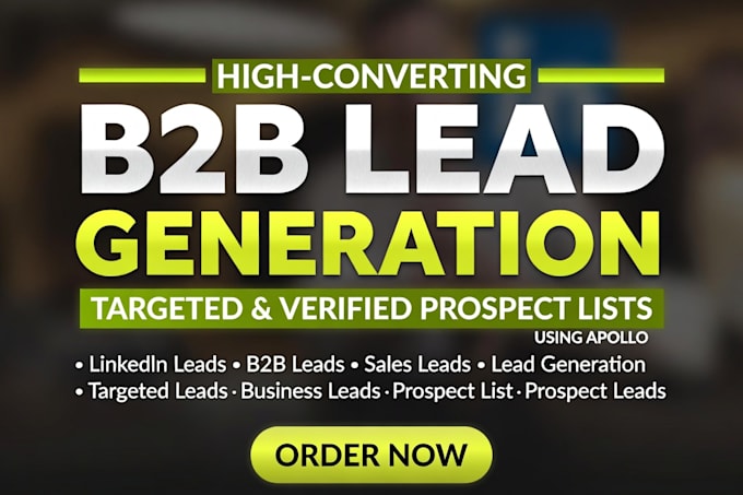 targeted b2b lead generation a industry email list marketing