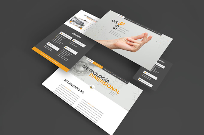design and code responsive websites with modern UI