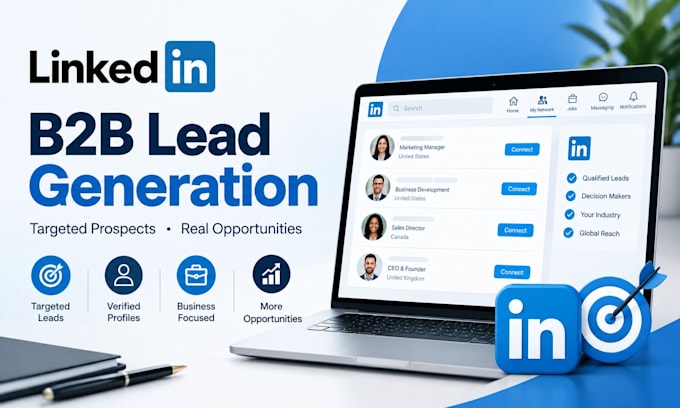 provide linkedin b2b lead generation for targeted prospects