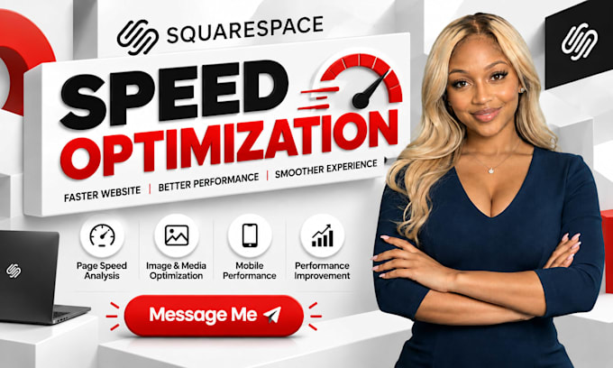 optimize squarespace website speed and improve page performance