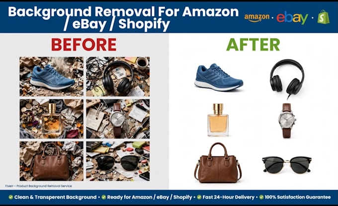 amazon products photo background removal