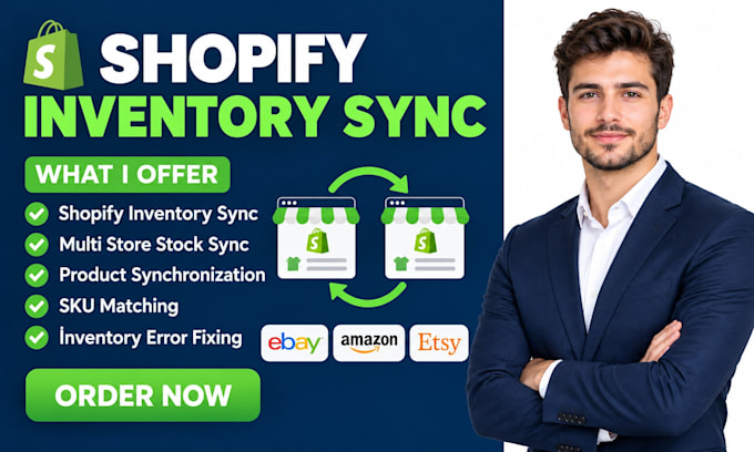 setup shopify inventory sync multi store stock automation product sync