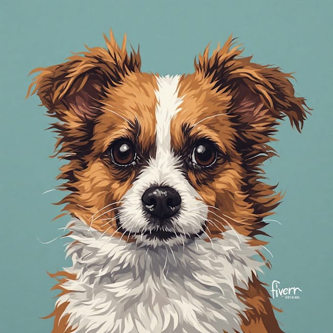 paint stunning pet portrait
