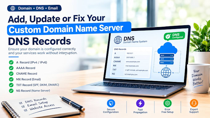 migrate emails, fix dns records and improve email deliverability