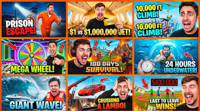 create high CTR youtube thumbnails