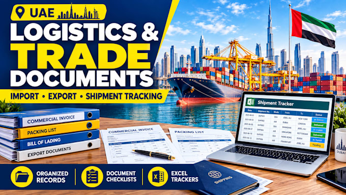 organize usa, eu logistics document, import and export trade document