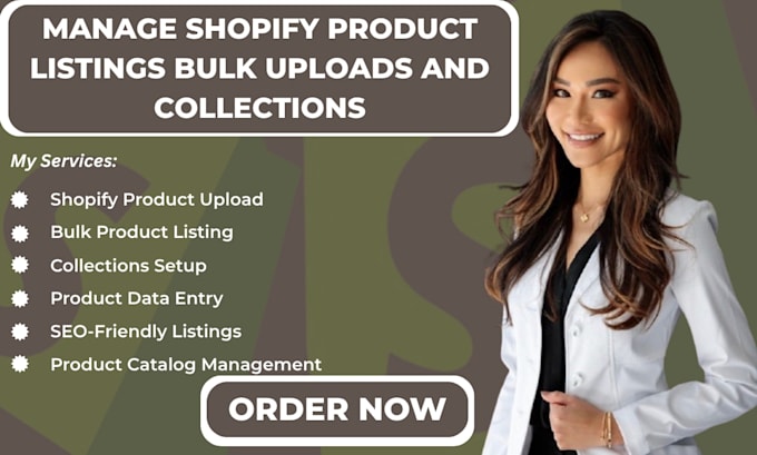 manage shopify product listings bulk uploads and collections