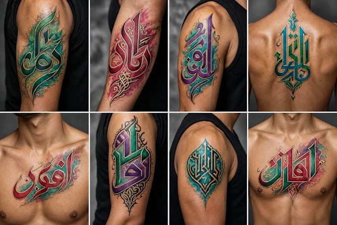 design arabic calligraphy tattoo for you
