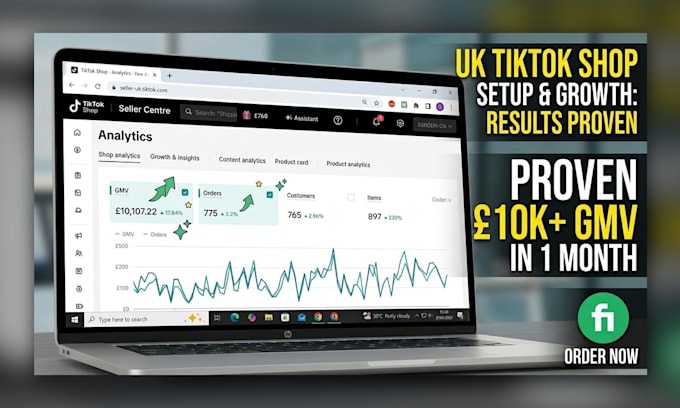 be your tiktok shop va on profit share base