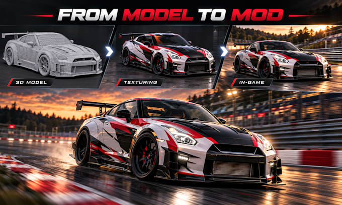 create custom assetto corsa car mod with realistic physics