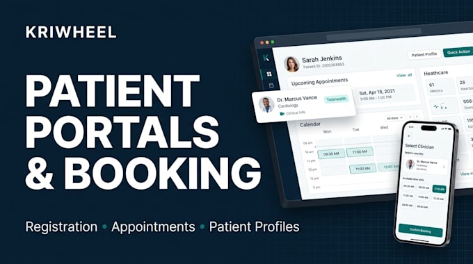build custom healthcare software web apps and mobile apps