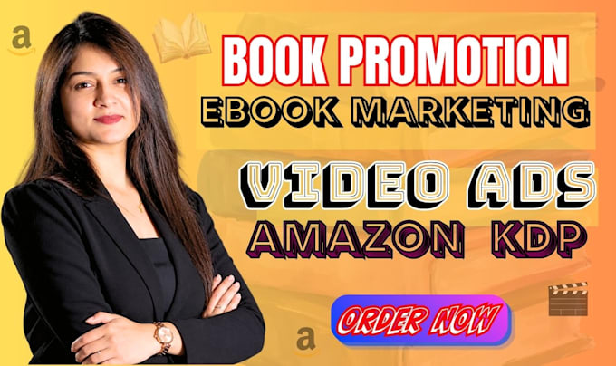create a book promotion video ad or book trailer
