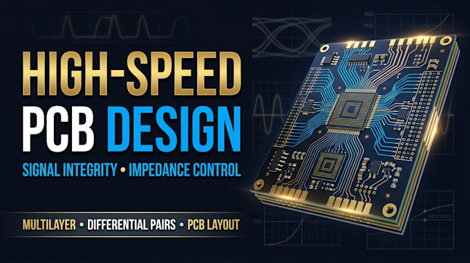 design high speed pcb with signal integrity and impedance control