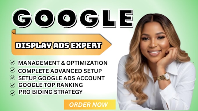 setup google display ads, retargeting, shopping ads campaign